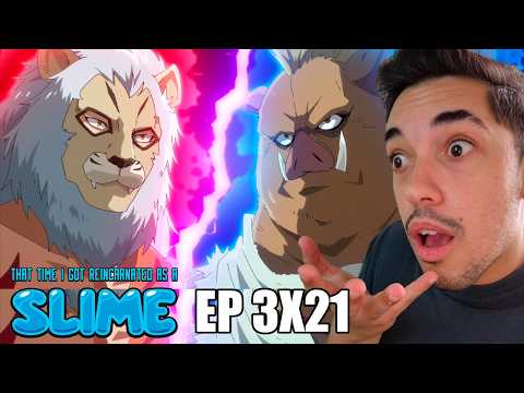 COMEÇOU O TORNEIO DE ARTES MARCIAS | TENSEI SHITARA SLIME EPISODIO 21 TEMPORADA 3 REACT