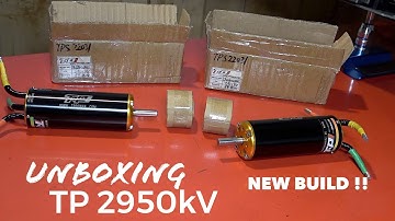 TP 4070scm 2950kv new dual motor build  Unboxing
