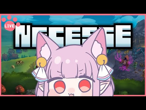 【#Necesse 】次のボスへ向けて強化 ฅ^•ﻌ•^ฅ💕初見さんは次回配信から参加可能 ＃ ４【片桐マミ】