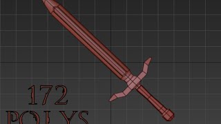 How to: Model a basic 3D Sword in 3Ds Max- (FAST AND EASY)