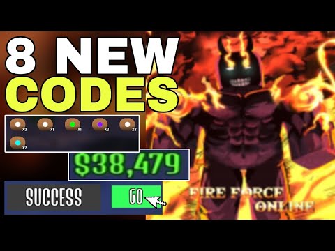 Fire Force Online Roblox codes new