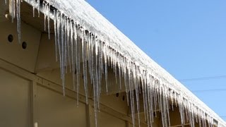 How to Safely Remove Icicles From Gutters