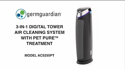 GermGuardian AC5250PT 3-in-1 Pet Pure True HEPA Air Purifier