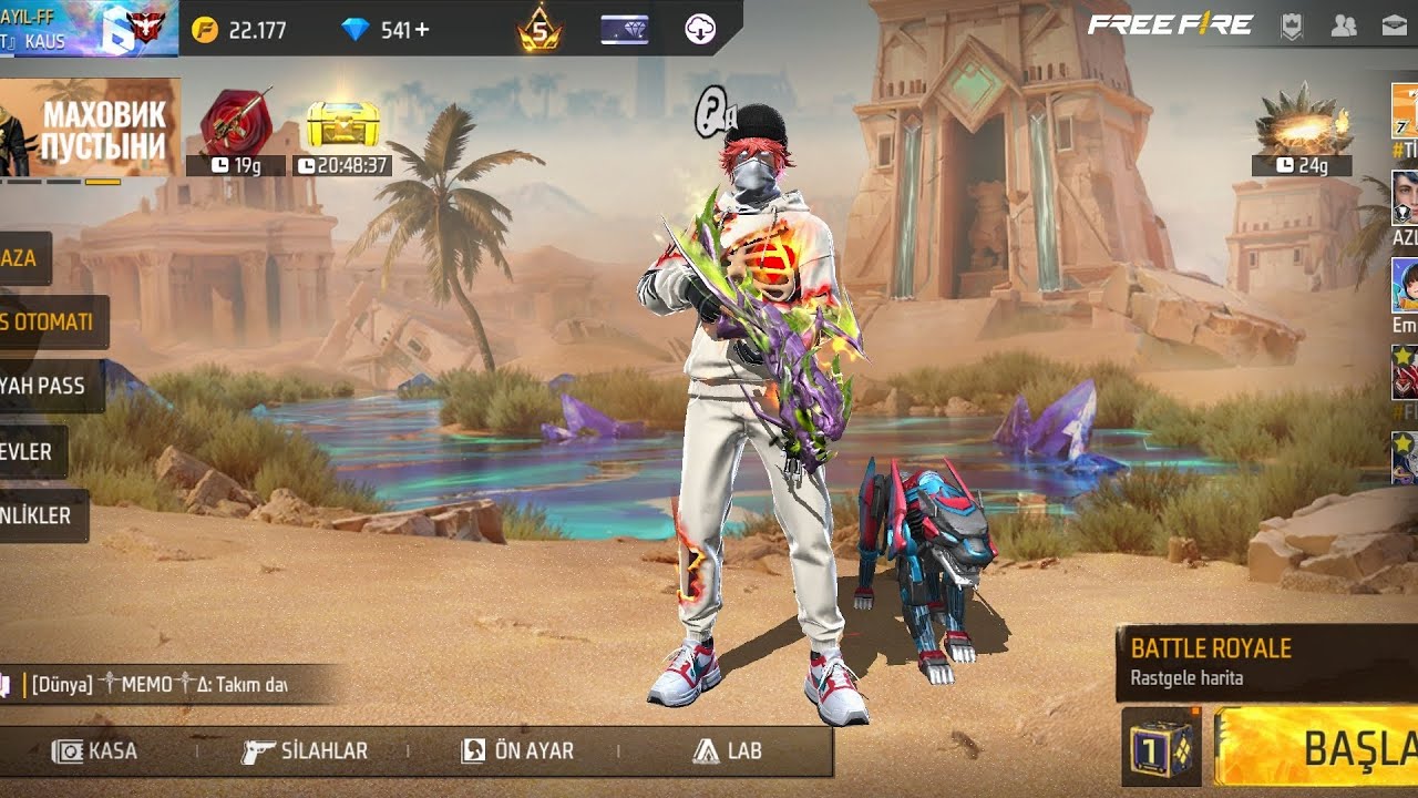 FREE FİRE YENİDƏN MƏZUNİYYƏT YENİ İFADƏ🤩❤️‍🔥😎👀