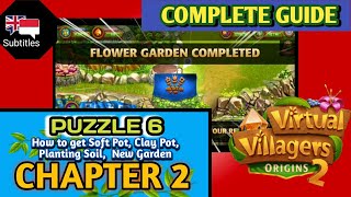 (Chapter 2) - Puzzle 6 - Virtual Villagers Origins 2 - Flower Garden Completed Guide screenshot 5