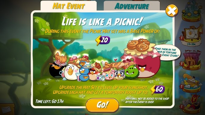 ArtStation - Angry Birds 2 Camping Hatset