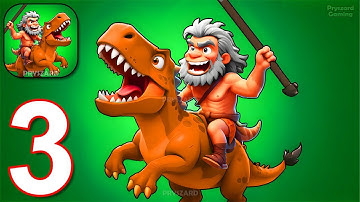 Dino King - Gameplay Walkthrough Part 3 Jurassic Dinosaur Hunt Adventure (iOS, Android)