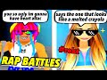 🔥ROASTING people in ROBLOX Rap Battles!😎 *funny moments*