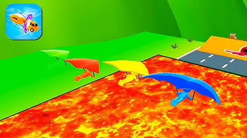 🚗Shape shifting running funny games all levels 2160