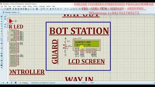 17 | Design the Car Parking Project with PIC16F877A #CARPARKING #PIC16F877A #IOT #MICROCONTROLLER
