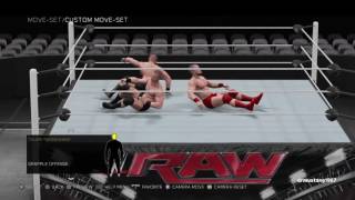 WWE 2K17 practice tagteam moves1 screenshot 4