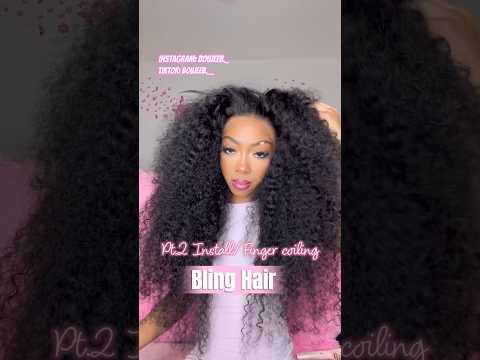 @BlingHairGlobalOfficial 😍😍 #wiginstall #blinghair #wigs #jerrycurl