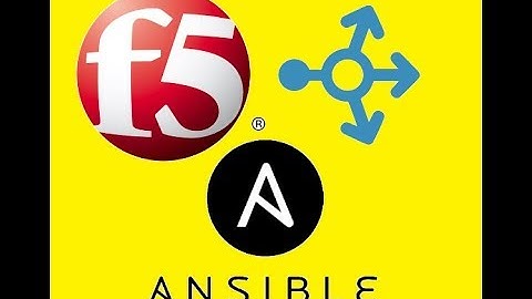 F5 Bigip simple loadbalancing + ansible