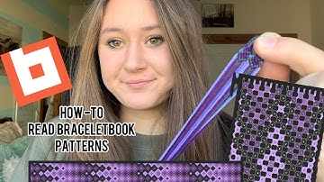 how to read BraceletBook patterns (for beginners)