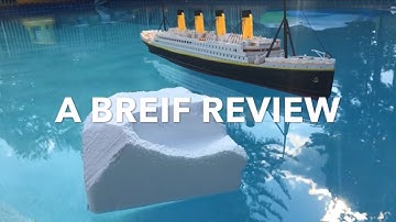 Radio Controlled Titanic - RC Titanic operational review 1/325 scale model by NQD