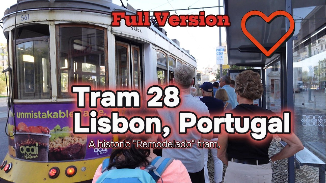 Tram 28 Lisbon since 1914 (Full Version), Portugal. #tram28 #lisbon #portugal #Eletrico28