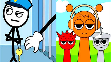 Thief Puzzle vs Spranky Run: Horror Game - Satisfying ASMR Walkthrough Funny Gameplay All Levels