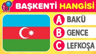 Ülkeler ve Başkentleri Bulmacası #1 : 10 Soruda Kendini Test Et! | Bul Bakalım