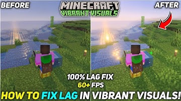 How To Fix Lag in Vibrant Visuals Shader In Minecraft Pe
