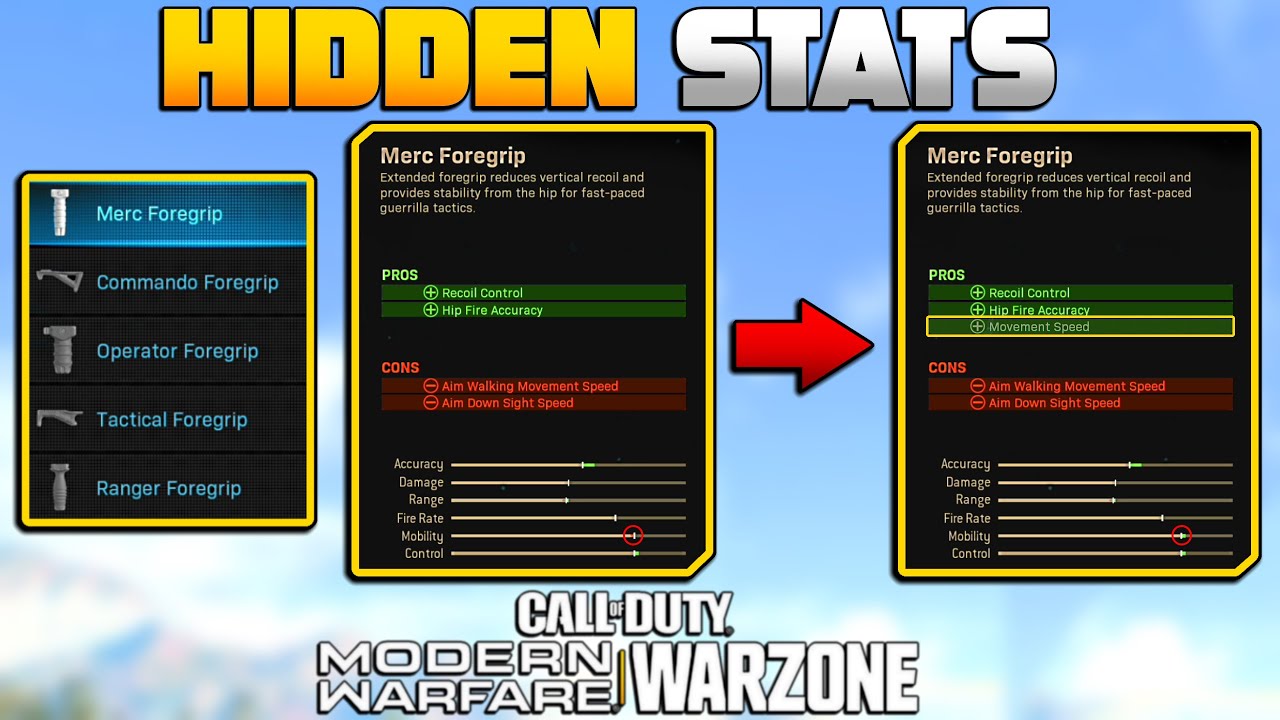 What Every Attachment Actually Does & Secret Stats Modern Warfare Doesn
