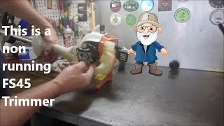 Repairing a Non Running Stihl FS45 Trimmer