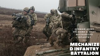 German army Soldiers with the 391st Mechanized Infantry Battalion
