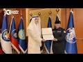 النائب الأول ووزير الداخلية يكرم عسكريين من الإدارة العامة للمرور لتفانيهما في أداء الواجب