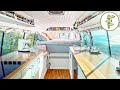 Mini Bus Converted into Amazing Off-Grid Tiny House - Full Tour