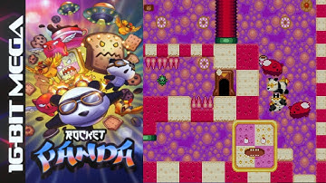 Rocket Panda (2024) (Action) (Mega Drive) [GAMEPLAY] [EN] [HD]