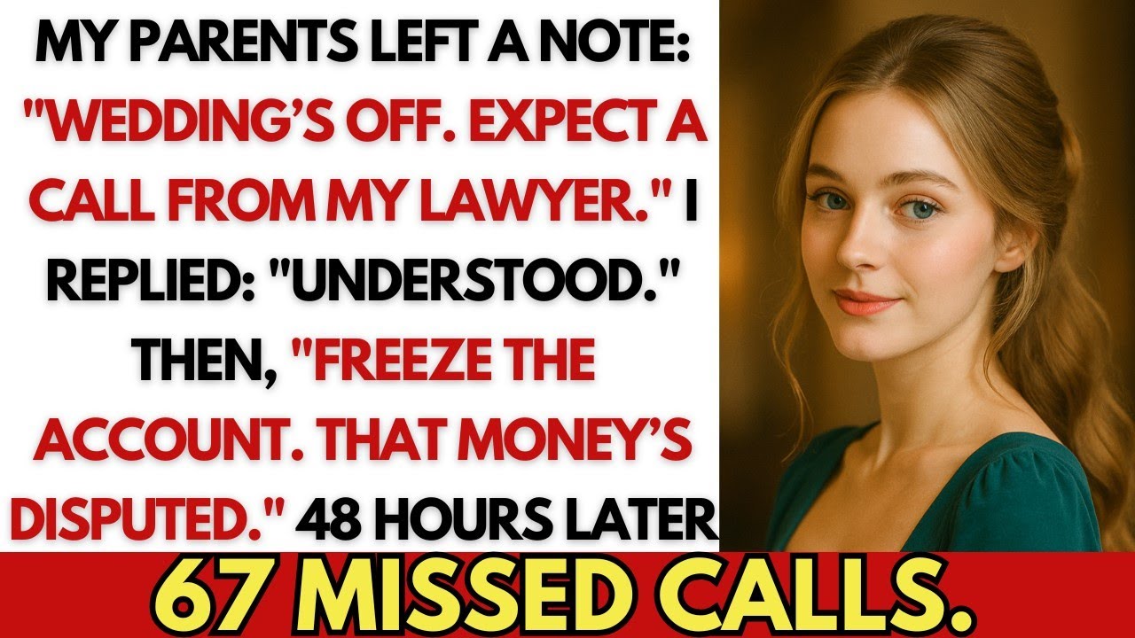 My Parents Left A Note: 