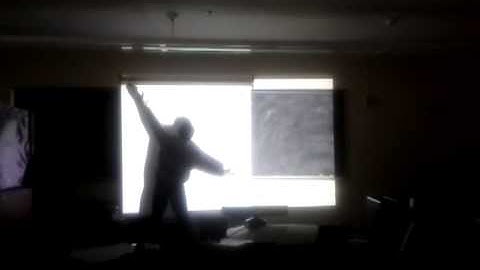 Projection mapping shadow