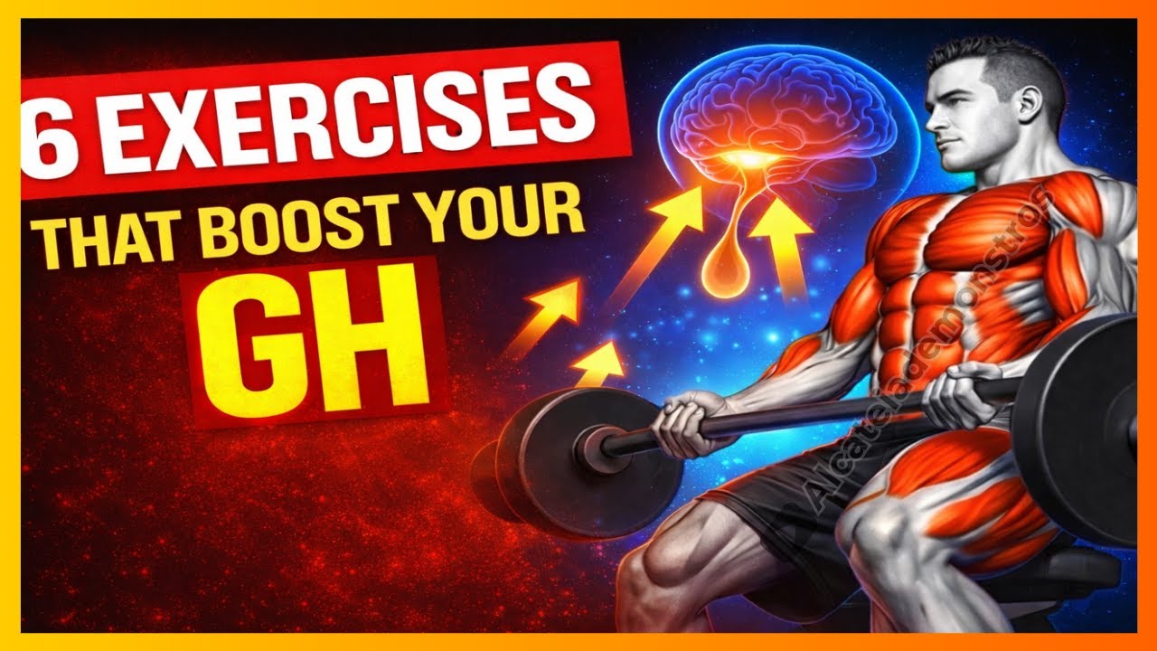6 EXERCISES THAT SKYROCKET YOUR GH GROWTH HORMONE - YouTube