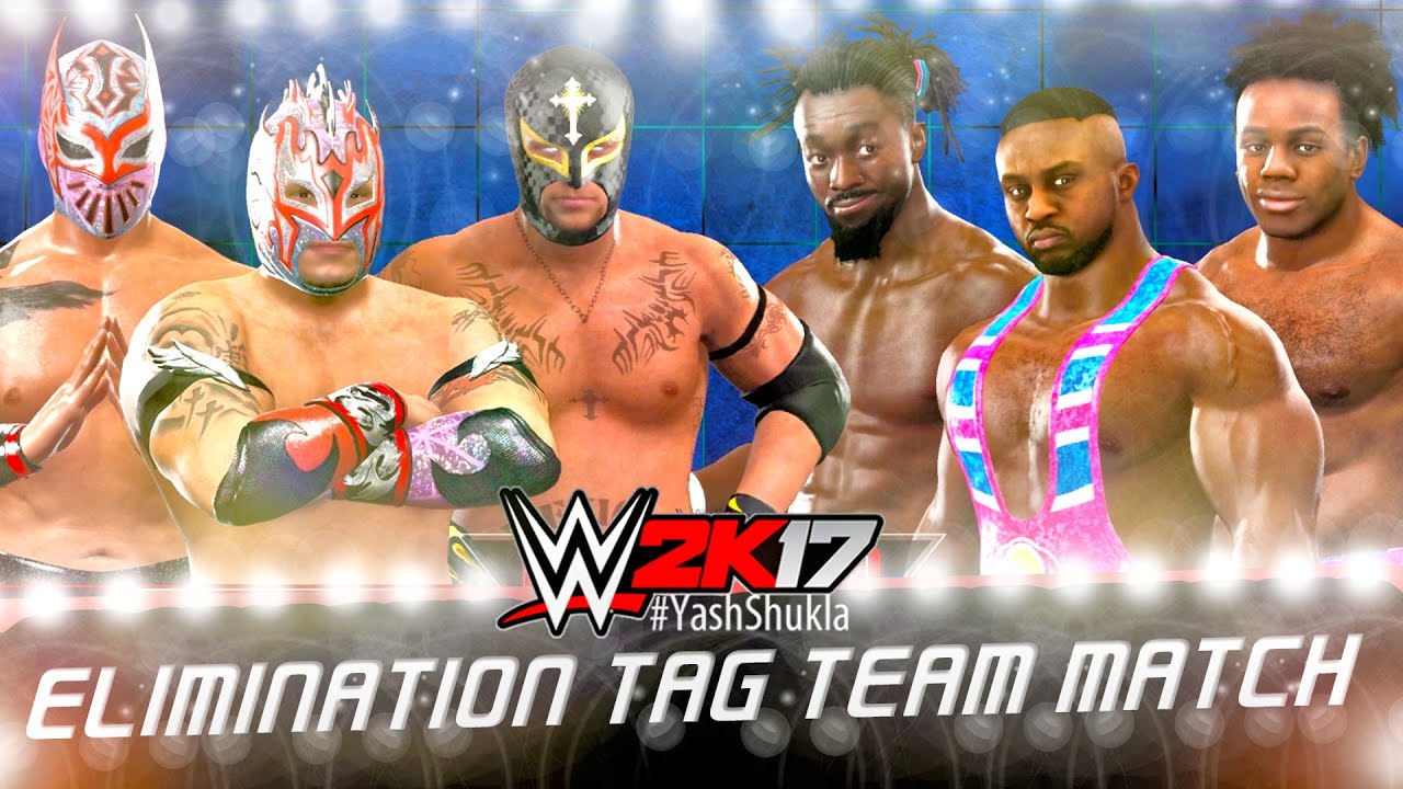 WWE 2K17 The New Day vs The Lucha Dragons (feat. Rey Mysterio) | 6 MAN ELIMINATION TAG TEAM Match