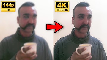 How To Convert Simple Video to 4K | Using AI to Turn Low Quality Images & Videos into 4K HD [2025]