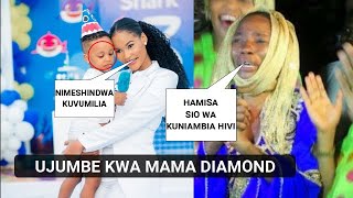 HAPATOSHI! Hamisa Bila Uoga Amuanika Mama Diamond Sababu Ya Kutompost Mtoto Wa Hamisa Kwenye Birtday