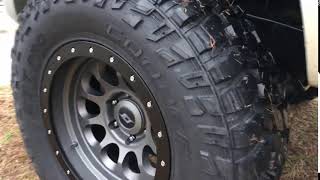 StealthCustomSeries Ray 10 17x9 -38 offset 3.5 BS on a 3rd Gen Toyota 4Runner