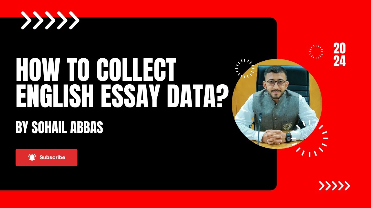 How To Collect English Essay Data I Sohail Official English Essay How to collect english essay data i sohail official english essay