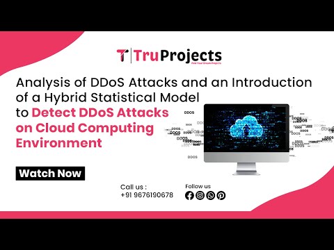 Analysis of DDoS Attacks and an Introduction of a Hybrid Statistical Model to Detect DDoS Attacks on