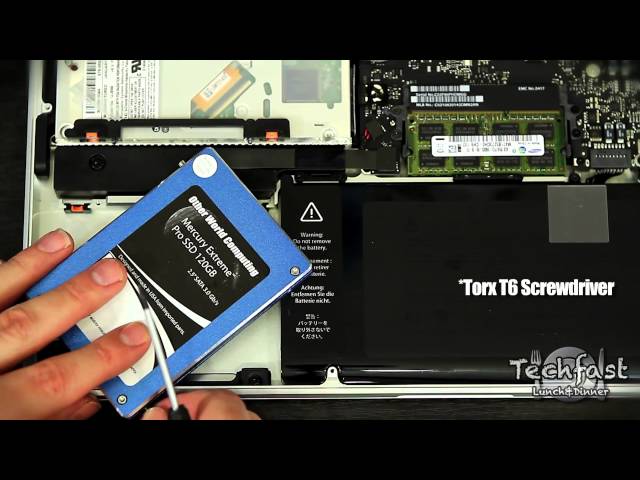 2011 15" Core i7 MacBook Pro Upgrade Part 1: 8GB RAM, 120GB SSD & SL Install (How To)