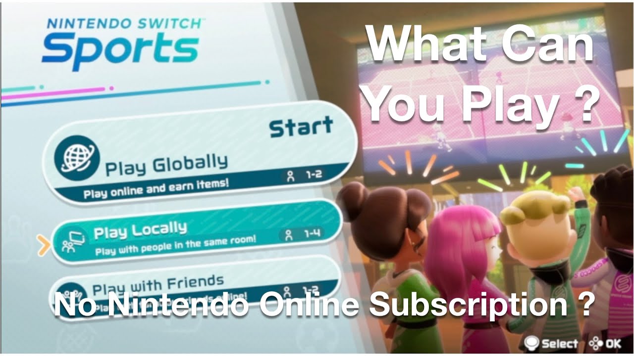 Do You Need Nintendo Online to Play 'Nintendo Switch Sports'?