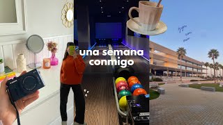 una semana en mi rutina | universidad, gimnasio, comidas...