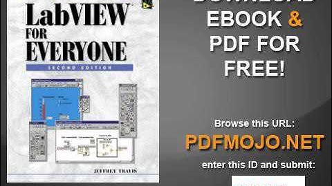 LabVIEW for Everyone 2nd Edition National Instruments Virtual Instrumentation
