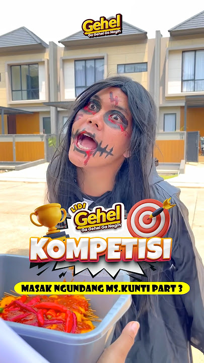 Masak Lidi Ngundang Ms.Kunti Part 3 ! #Youtubeshort #videoshort #lucu #serialkomedi #comedyfilms