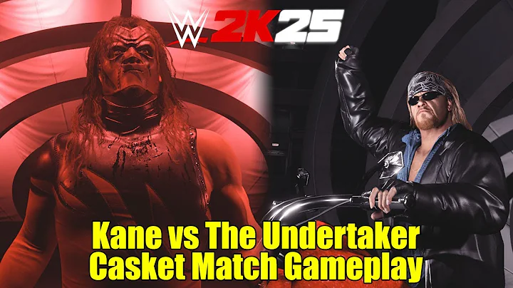WWE 2K25 Kane vs The Undertaker - Casket Match Gameplay