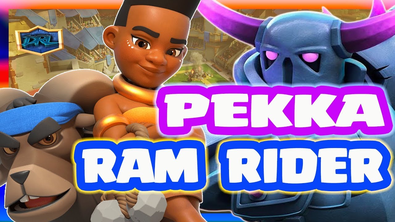 ram rider, ram rider deck, ram rider clash royale, pekka ram ri...