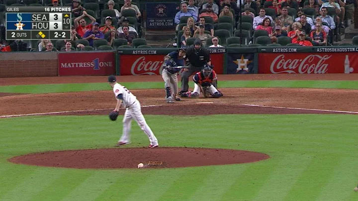 SEA@HOU: Giles whiffs Marte to escape the 10th
