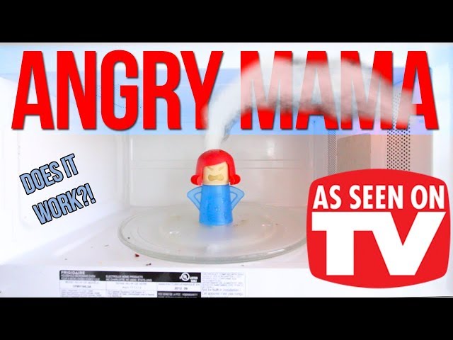 Angry Mama Microwave Cleaner - As Seen On TV 