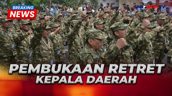 🔴BREAKING NEWS Pembukaan Retret Kepala Daerah | LIVE | 22/02