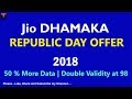 Jio Republic Day offer 2018