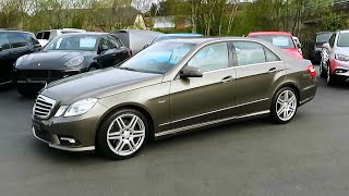 2011 MercedesBenz E350 CDI BlueEfficiency Sport Edition  Start up and full vehicle tour